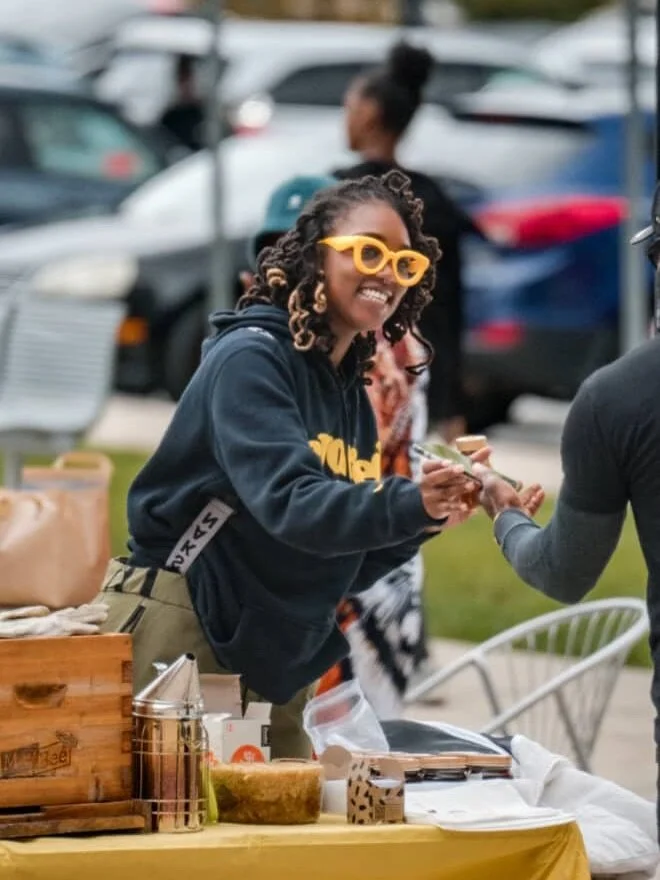 My heart has been so full this season 🥹🗣️

I did my first tabling event for Sajeeda Urban Farm @coppinstateuniversity for @blackfarmerscoop last month. 

To @arica0523 , since I&rsquo;ve met you, you&rsquo;ve showed up &amp; showed out for me &amp;