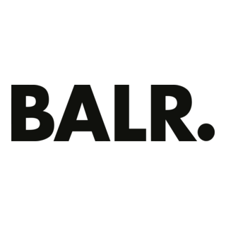 Logo BALR — waar Sharona werkte