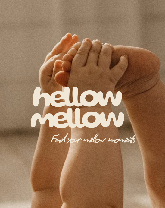 HelloMellow branding logo mockup via Build & Launch Academy
