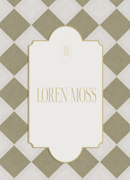 Loren-Moss branding logo mockup via Build & Launch Academy