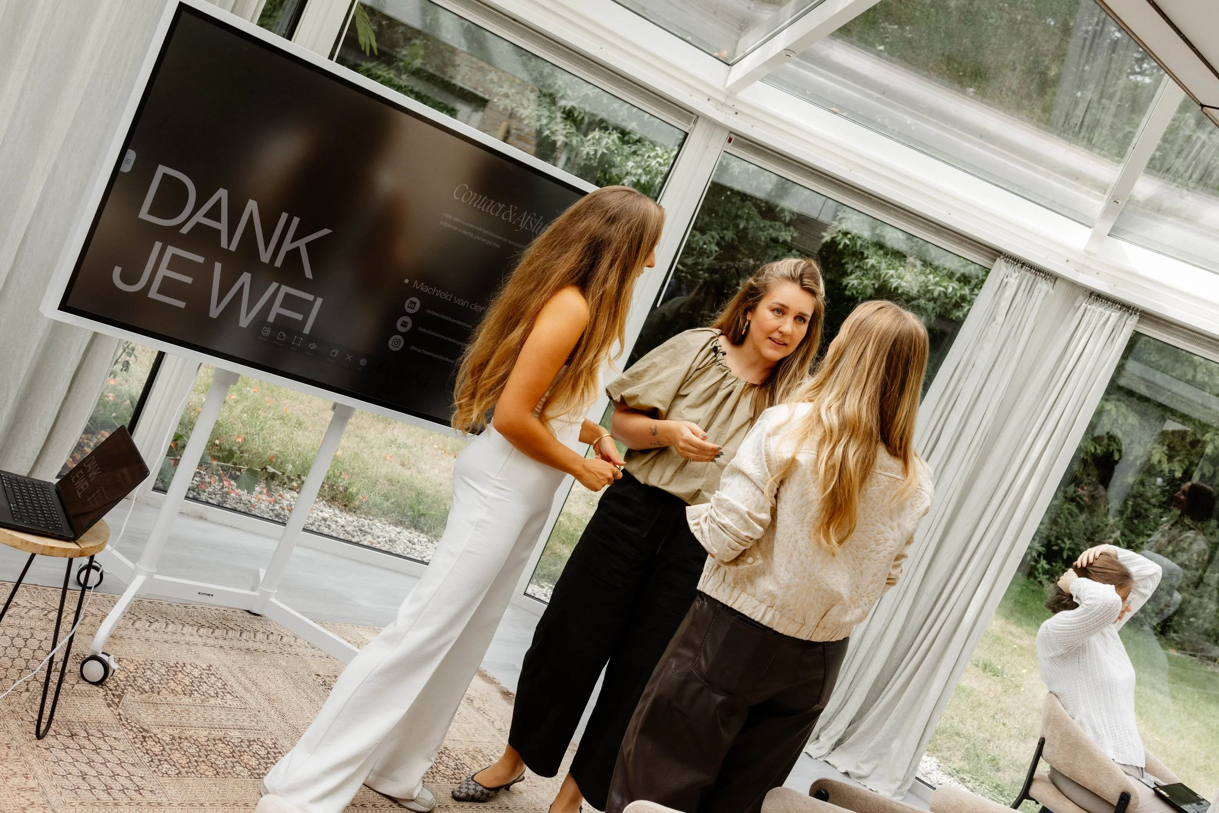Founders community van The Course Collective tijdens een live bijeenkomst