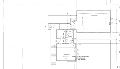 Upstairs floor plan