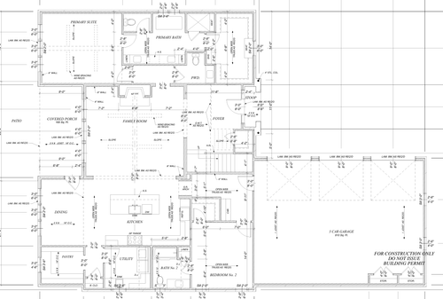 Main level floor plan