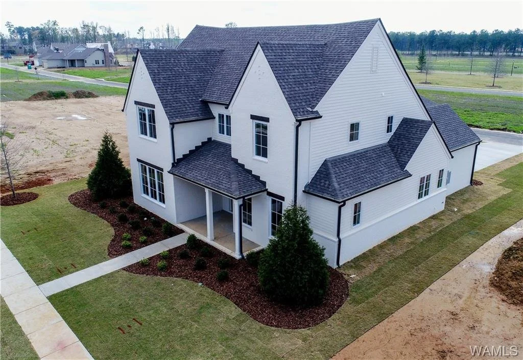 Aerial front exterior