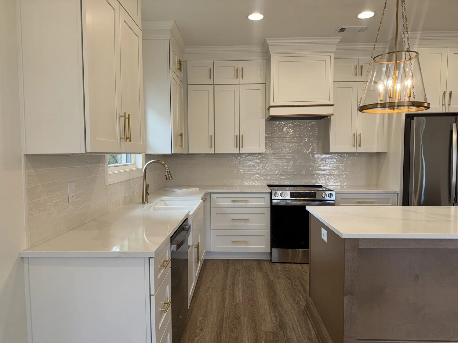 Interior of completed home