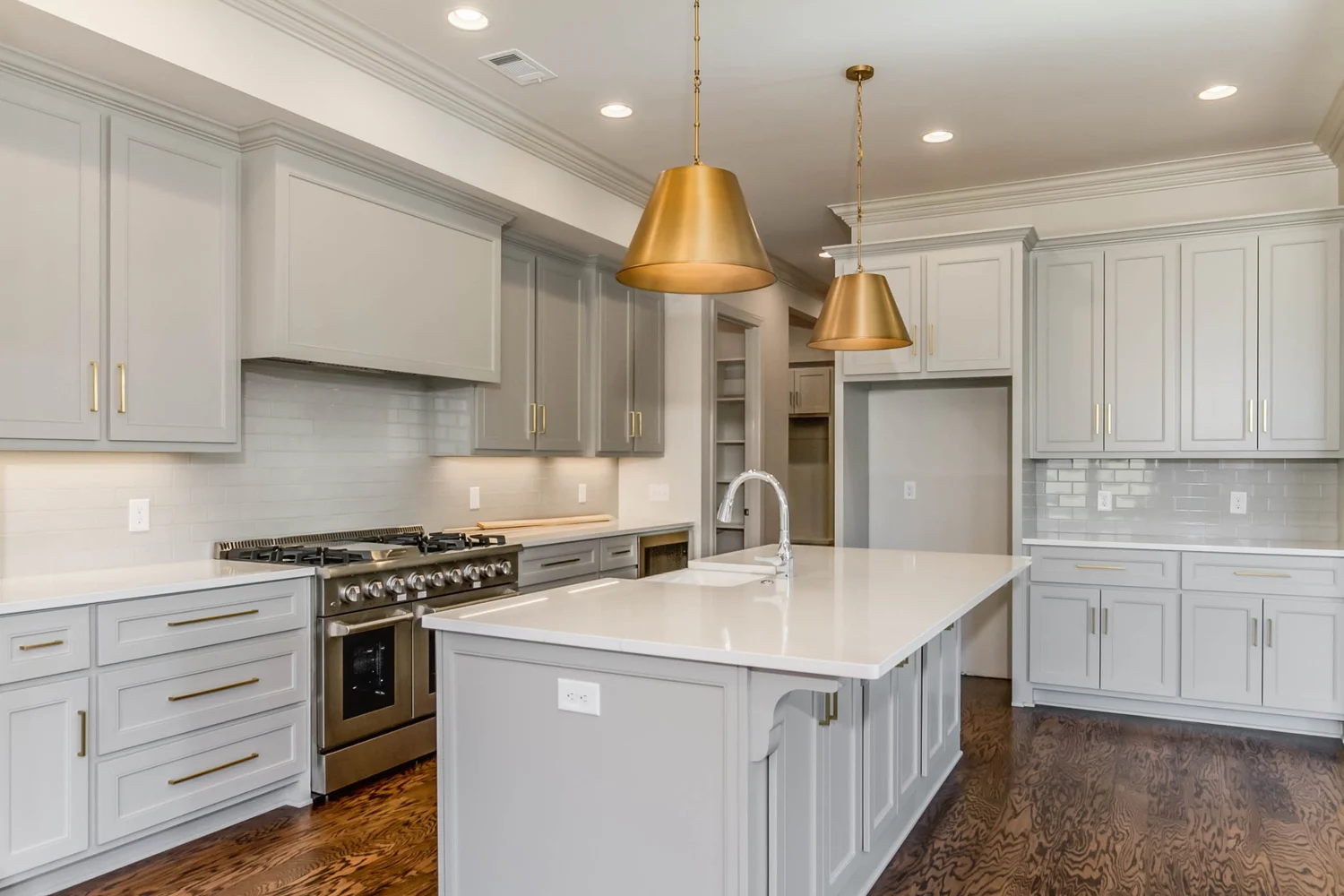 Custom home by Thetford Construction