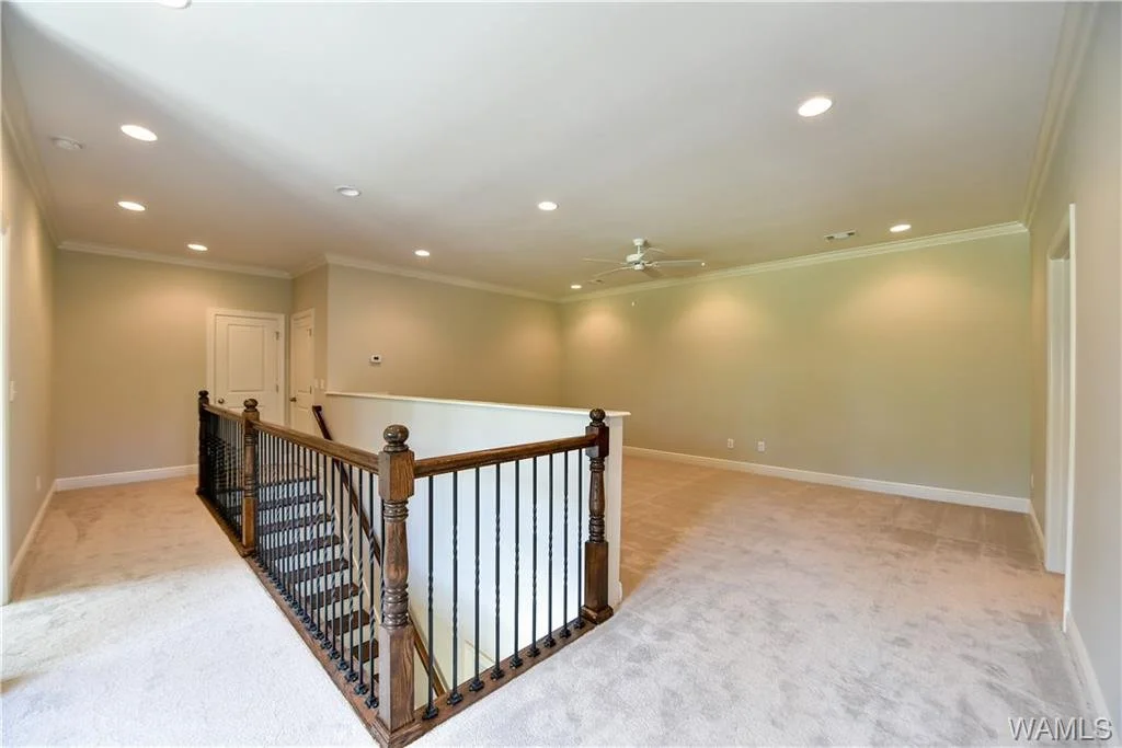 Upstairs landing area