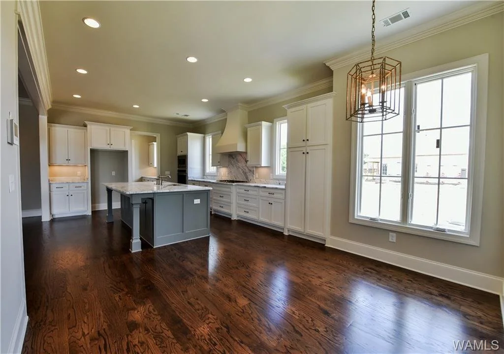 Kitchen and dining view