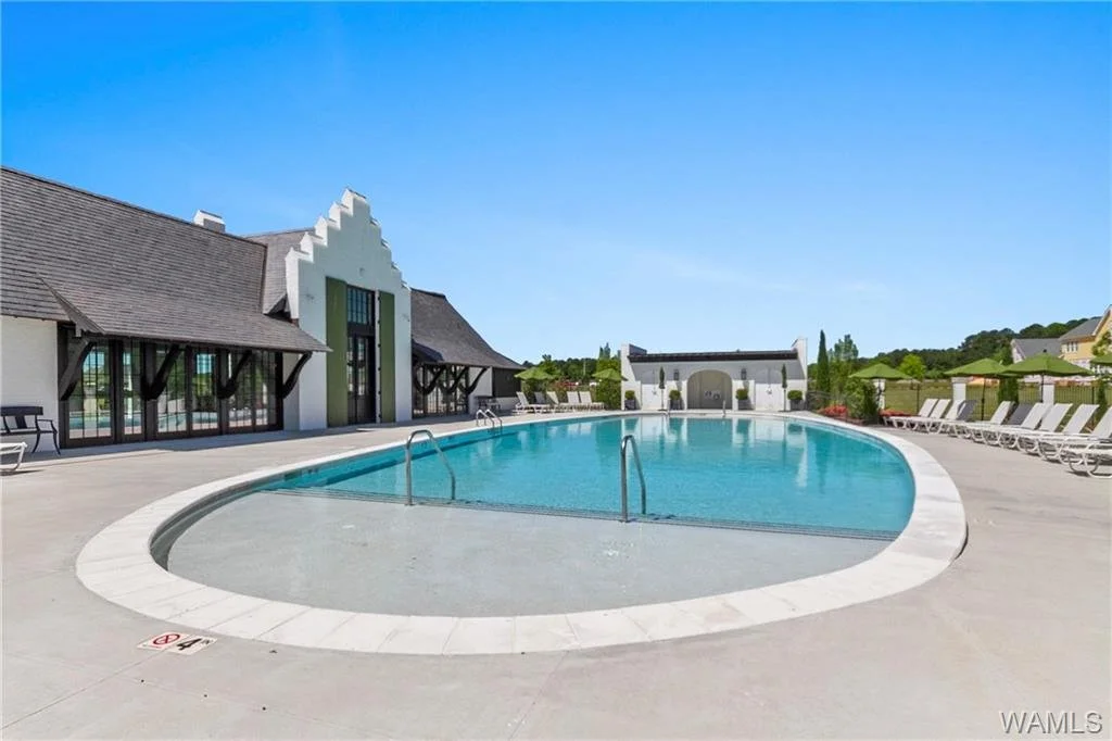 Highgrove pool and clubhouse