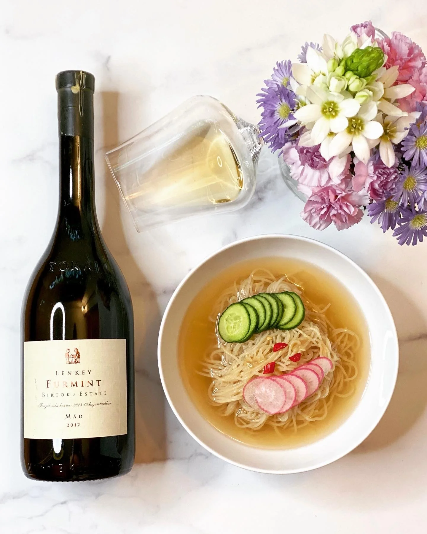 Lenkey_Furmint_韓式冷麵_01.JPG