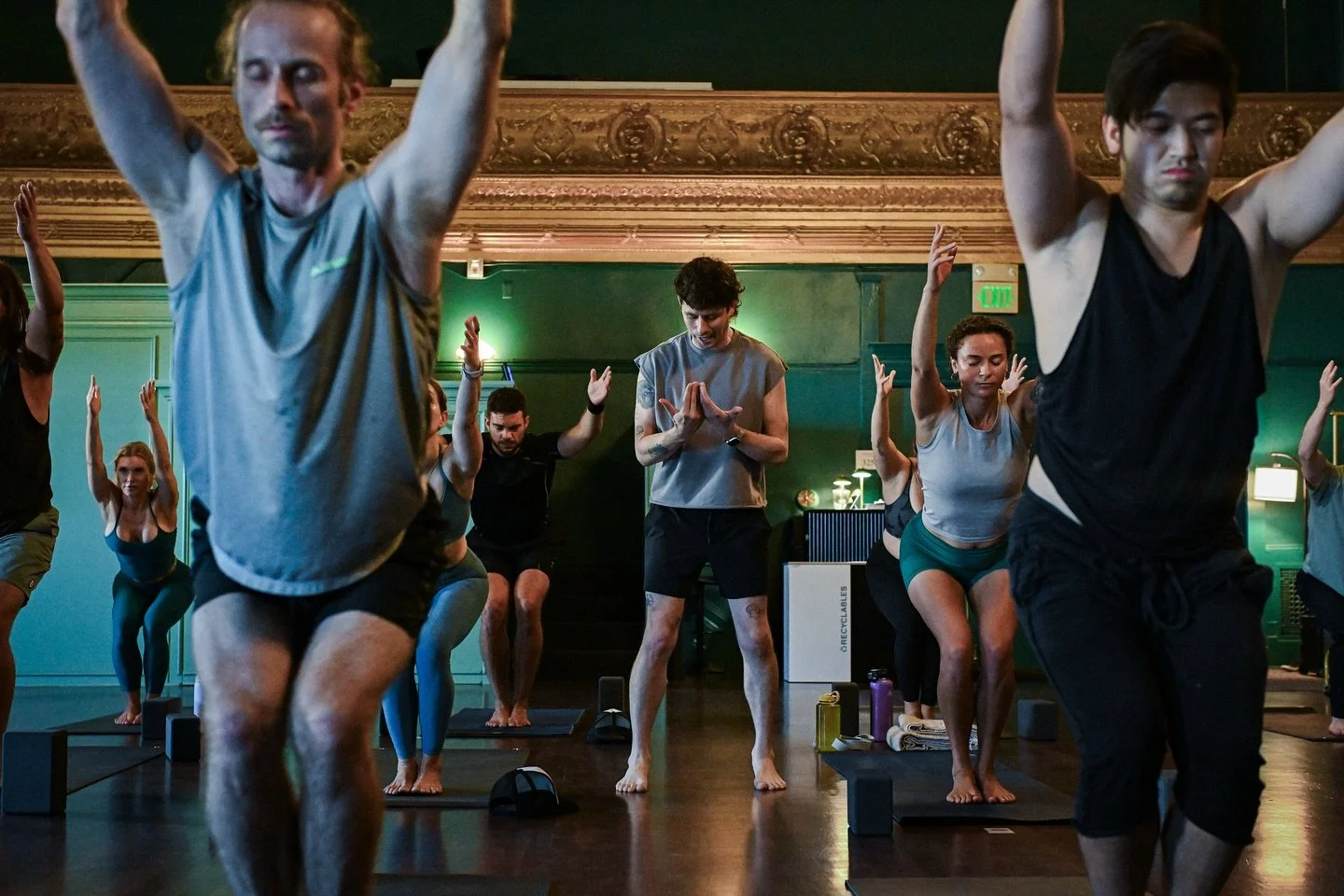 Just breathe. As we approach our Grand Opening weekend filled with workshops, classes, and high energy, we want you to take a minute. Come home to your practice. We promise it will give you more time, not less.

Photo of instructor @burleywood taken 