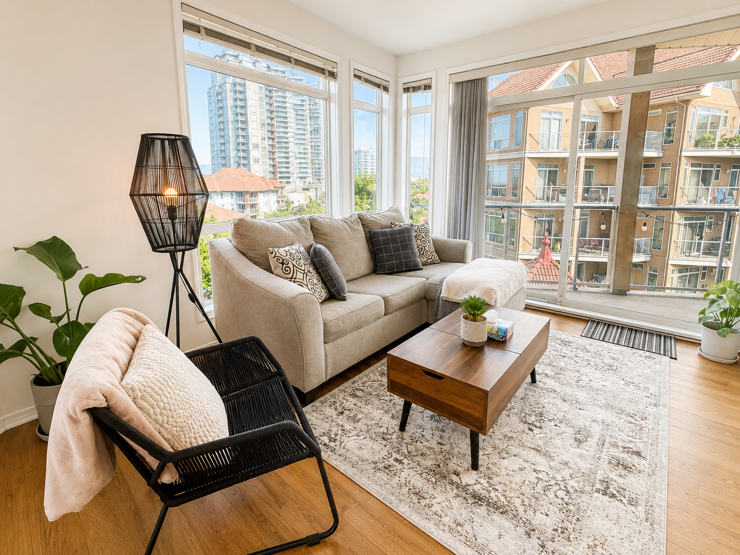1 Bed 1 Bath | Downtown Kelowna Rooftop Pool & Free Parking | Pet Friendly