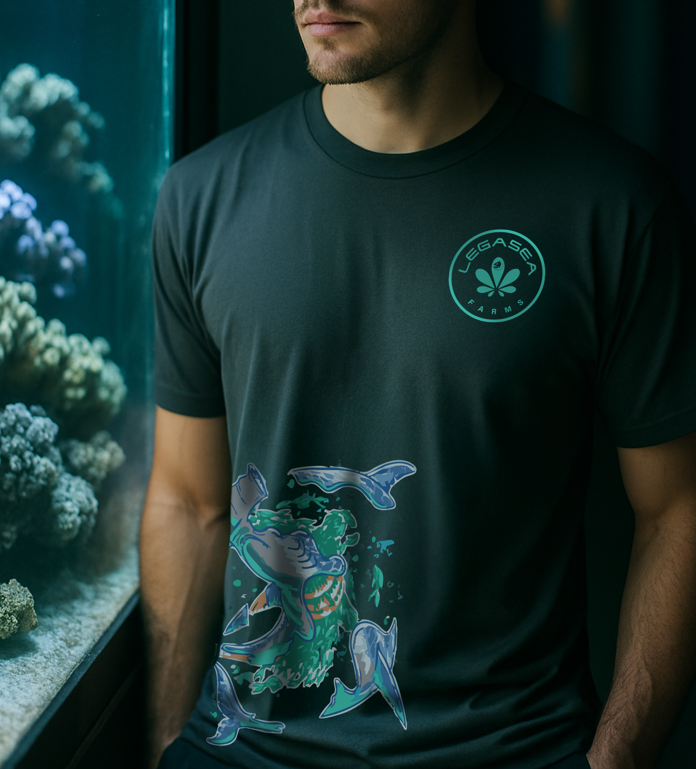 Shark Strain Art Tee