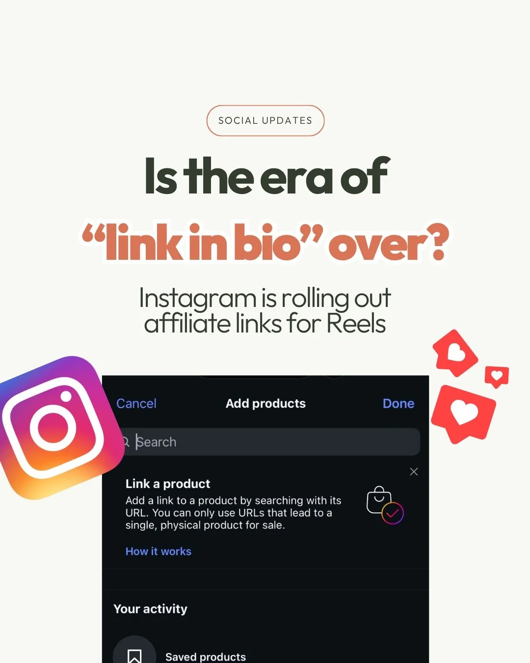 Creators, is this something you'd try out?

Instagram is trying to make it easier for creators without sending people to &ldquo;link in bio.&rdquo; 

#affiliatemarketing #influencermarketing #socialmediaupdate
