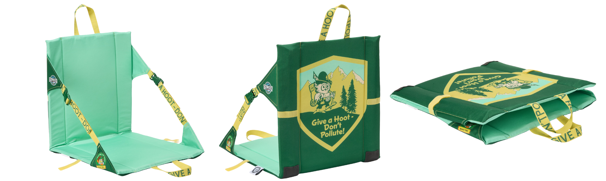 Give a Hoot, Don’t Pollute: Crazy Creek launches new Woodsy Owl Original Chair