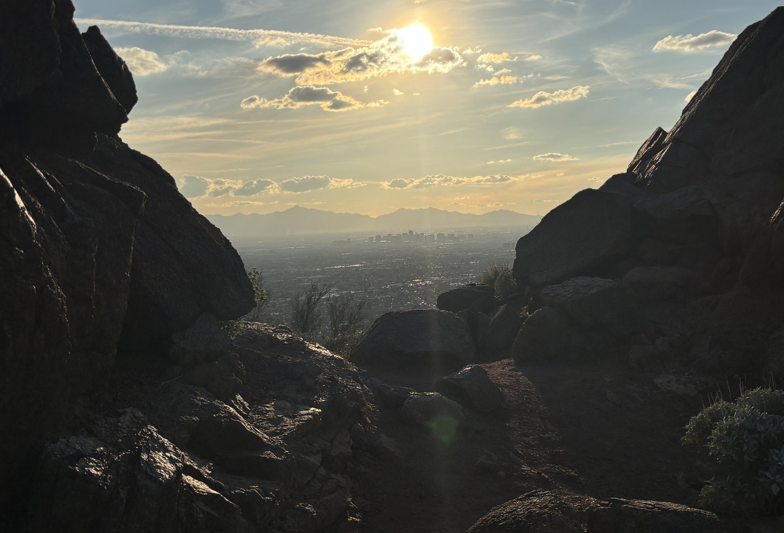 Overlook in Phoenix, Arizona Mountain Reserve 