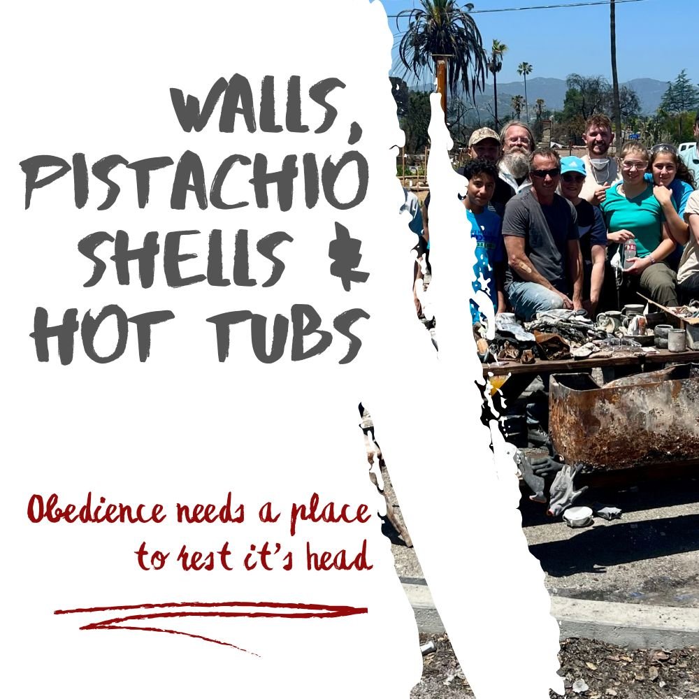 The Wall, the Pistachio Shells, and the Hot Tub