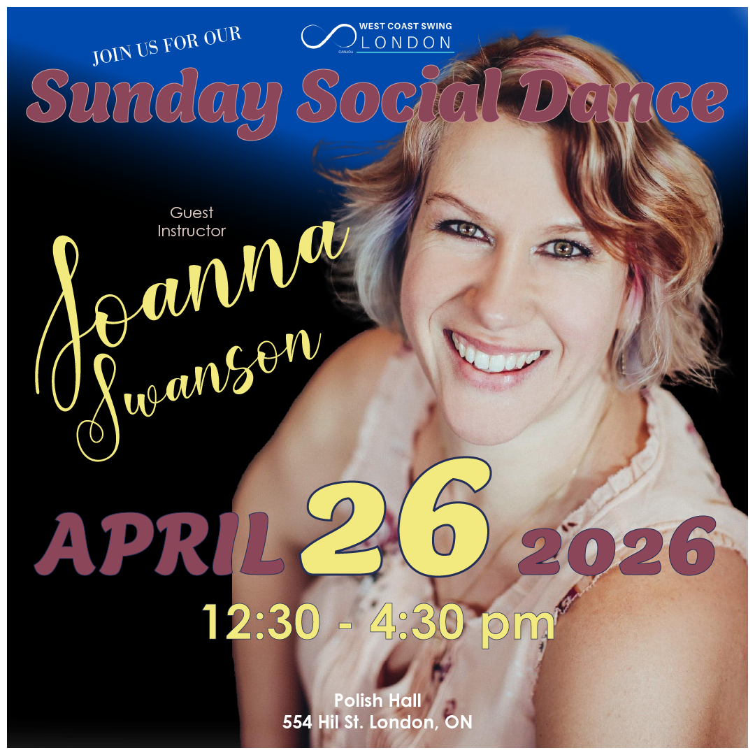 Join us on April 26 for our Monthly Social with lessons taught by ...