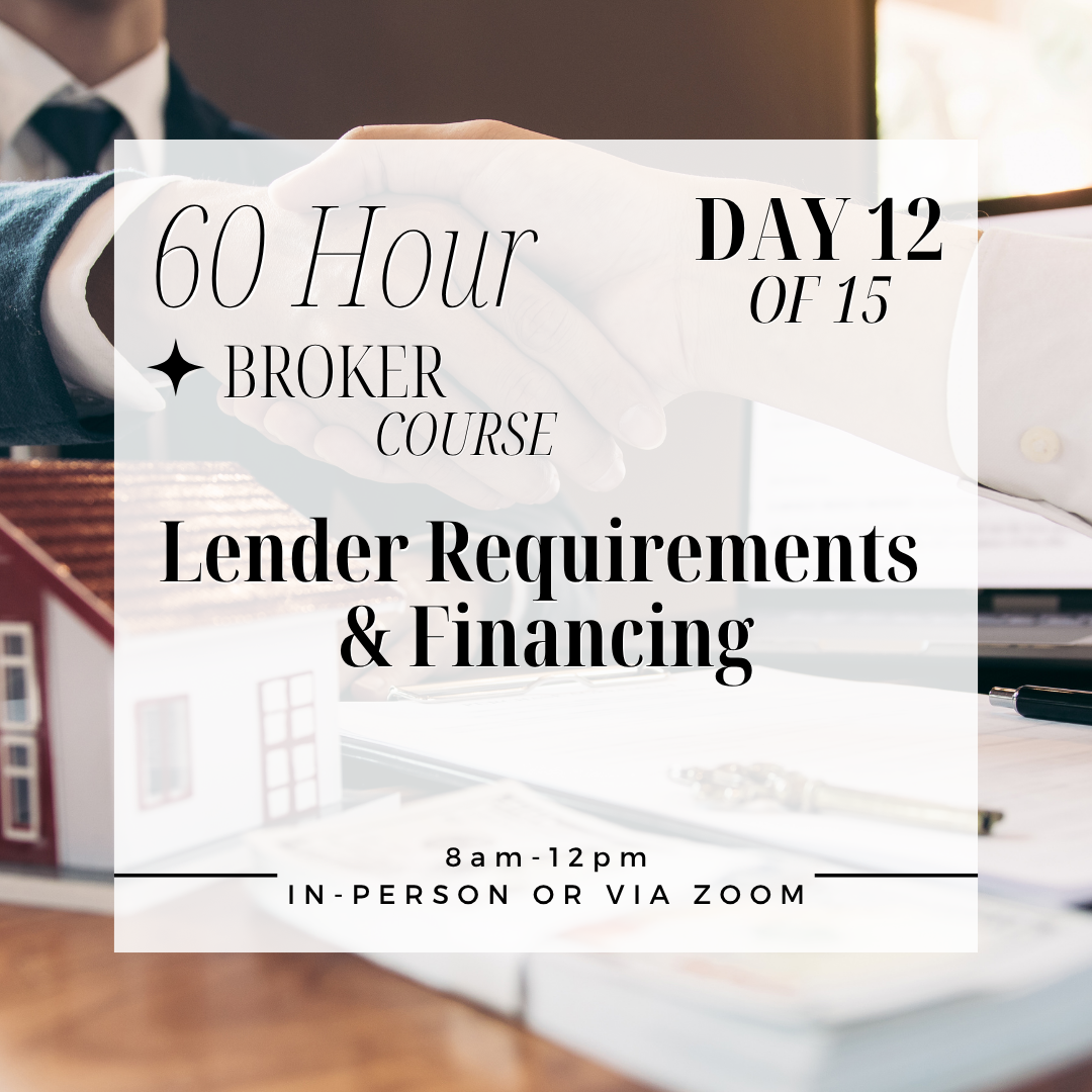 60-Hour Broker Course Day 12 of 15