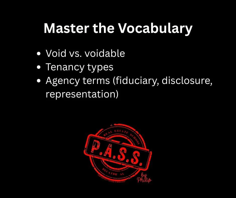 These terms show up everywhere on the exam. Lock them in and PASS with confidence.
#RealEstateExamPrep #TestTakingTips #ReadTheQuestion #FutureRealtors
#RealEstateSchool #PassTheExam
#StudySmart #ExamSuccess
#RealEstateLicenseJourney #PreLicenseClass