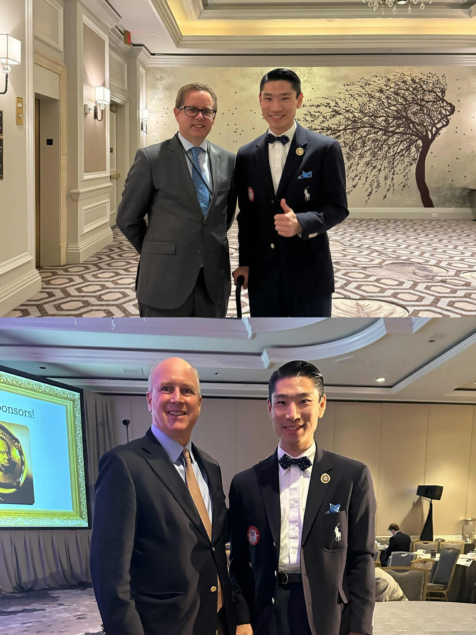Honored to Meet Sir Randolph and Jack Churchill