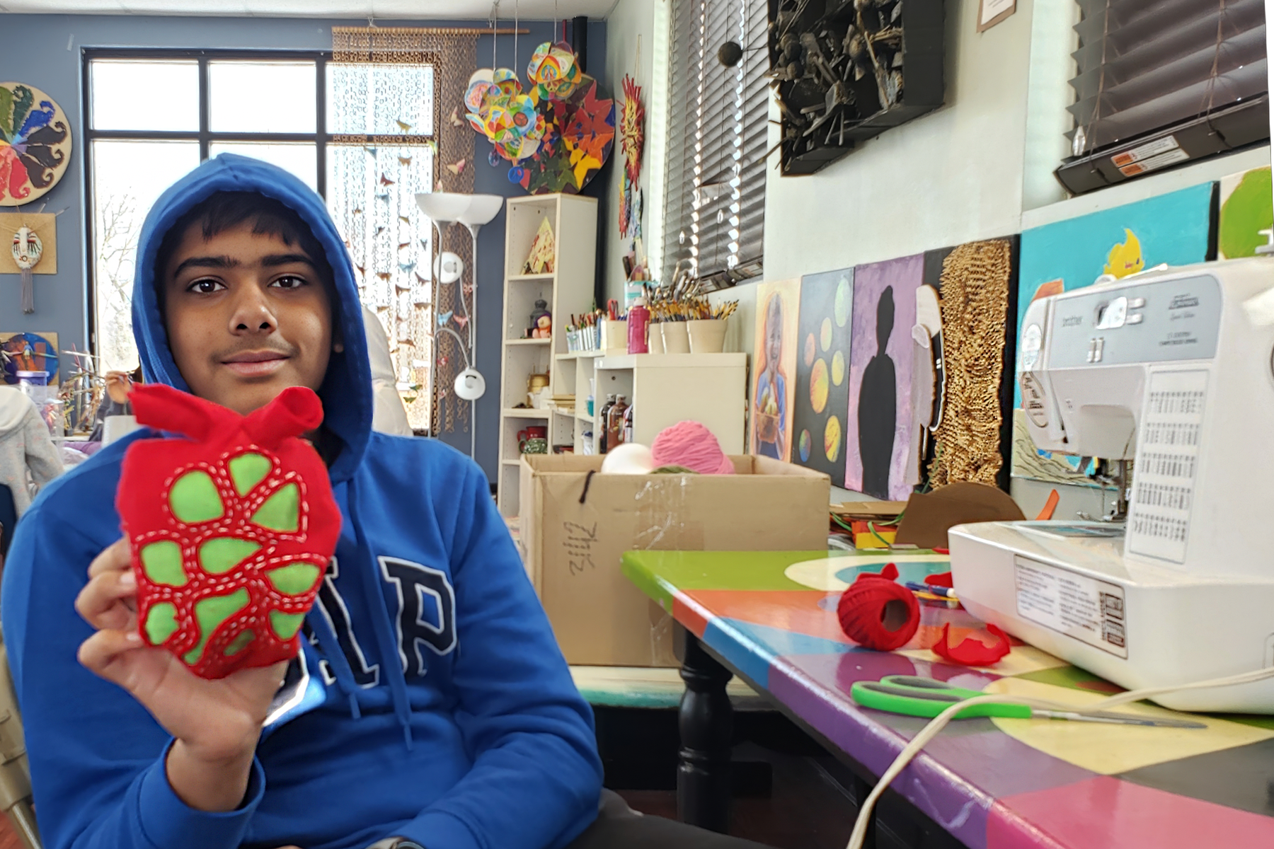 Creating Together: Erdkinder Explores Textiles