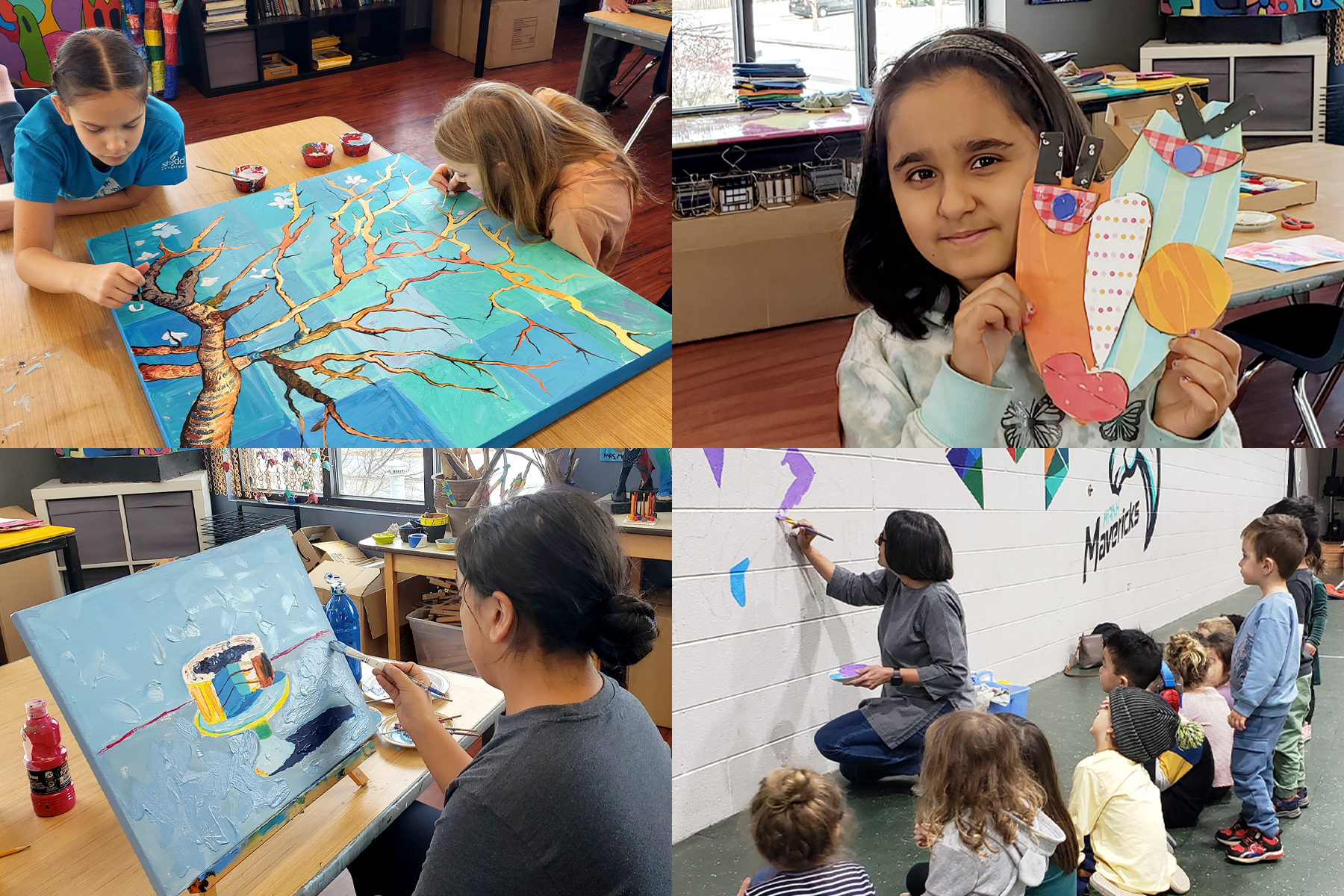 Creating Together: Building, Stitching, and Sharing