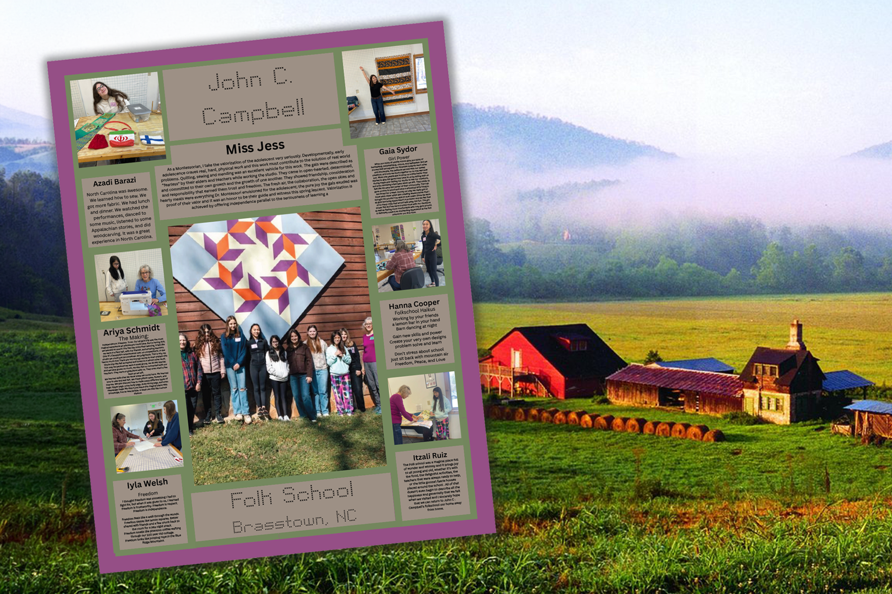 Lower Erdkinder Experience at Folk School