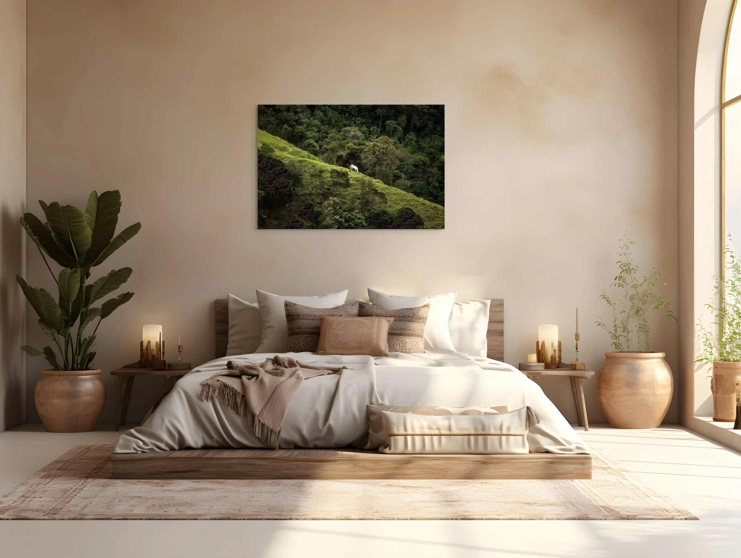 cheval test de couleurs 5-full-7.toile-art-mural-cheval-blanc-cocora-colombie.jpeg