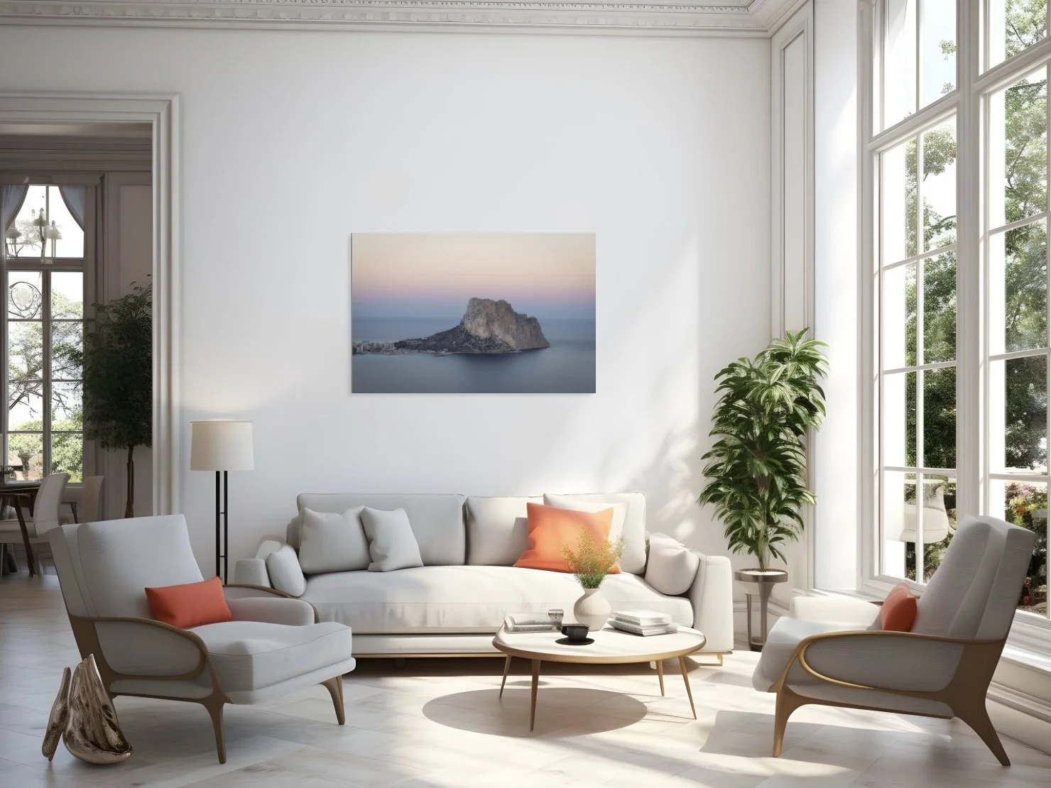 Photographie de paysage côtier – Peñón de Ifach, Espagne