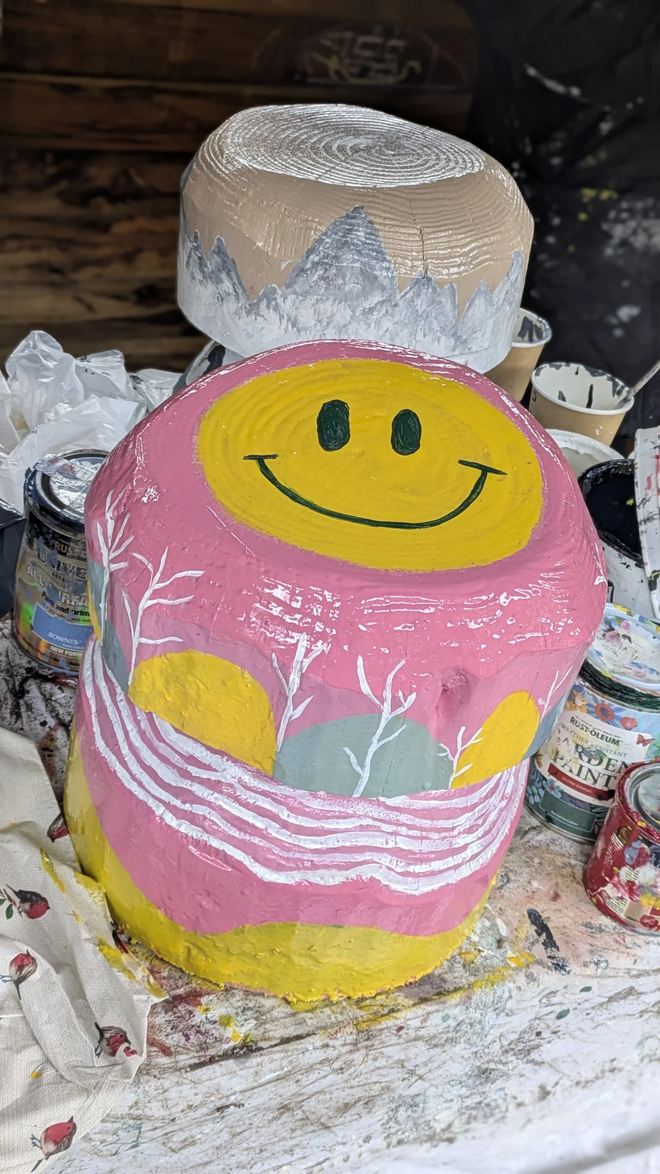 Molly's smiling mushroom