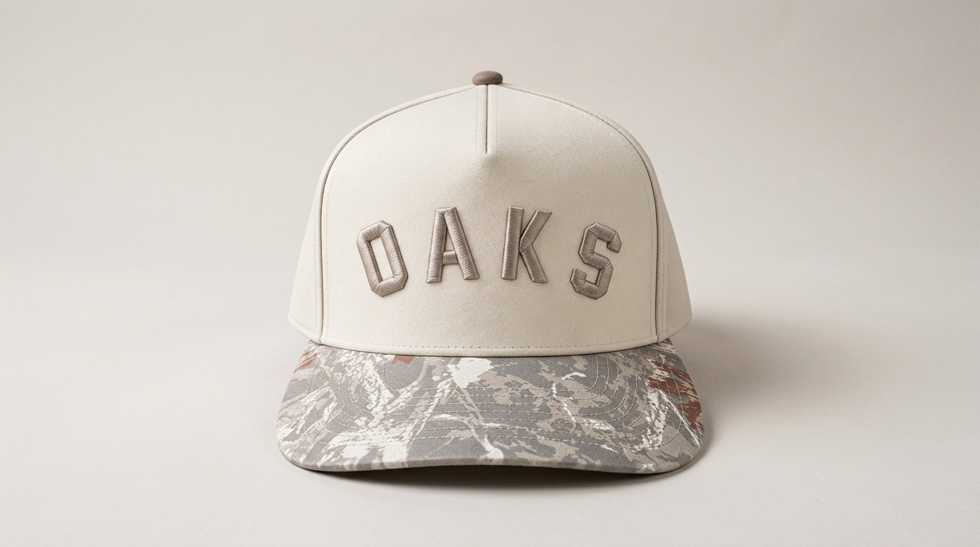 Deadwood Camo Embroidered Hat