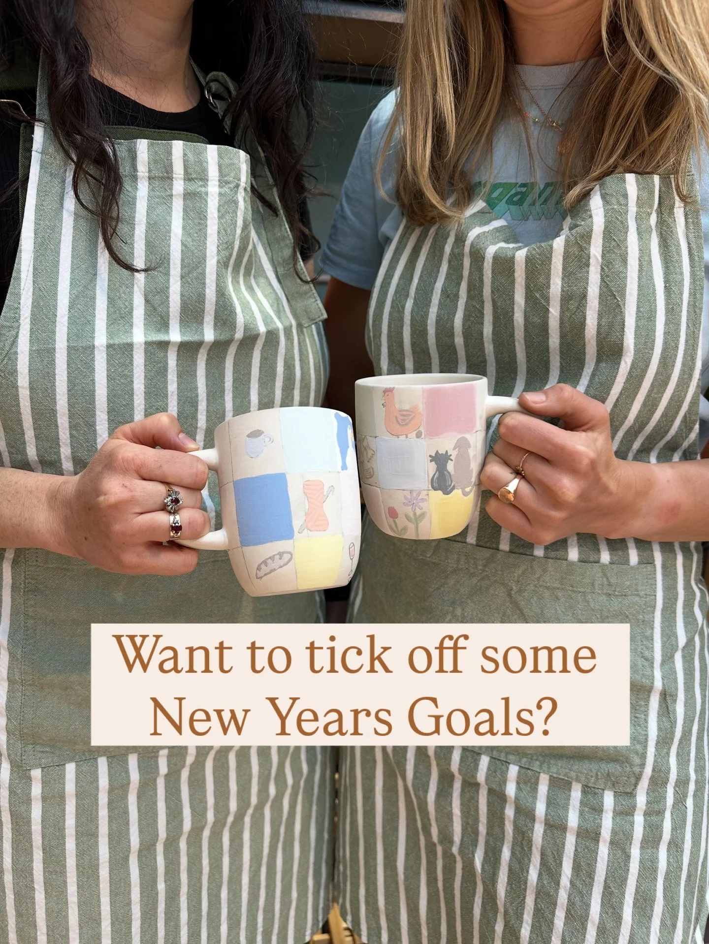 Want to tick off some New Years Goals? 

✅Try a new hobby

✅More phone free moments

✅Spend quality time with loved ones

✅Nurture your inner child

We love creating a supportive community environment where you can get creative and tick off your goal