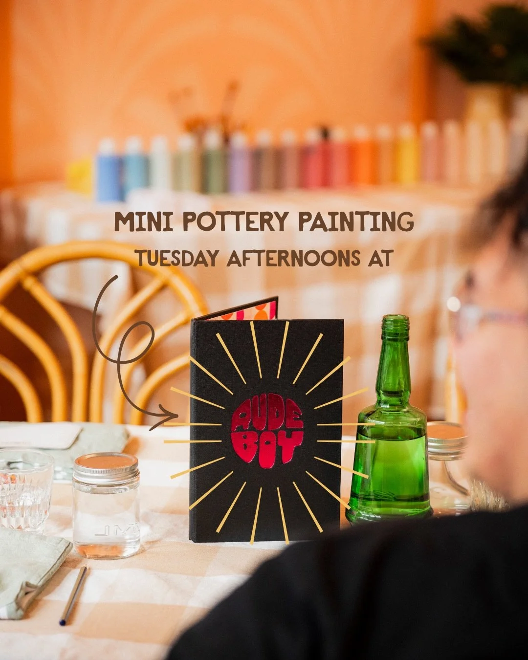 We are so excited to release dates for Pottery Painting @rudeboyhobart 

Tuesday the 2nd of June &amp; 30th of June 💕 $50 a 🎟️ 
Head to our website stonedustpottery.com.au to book.

Pottery Painting + Cocktails + Fried Chicken &amp; Nibbles? We thi