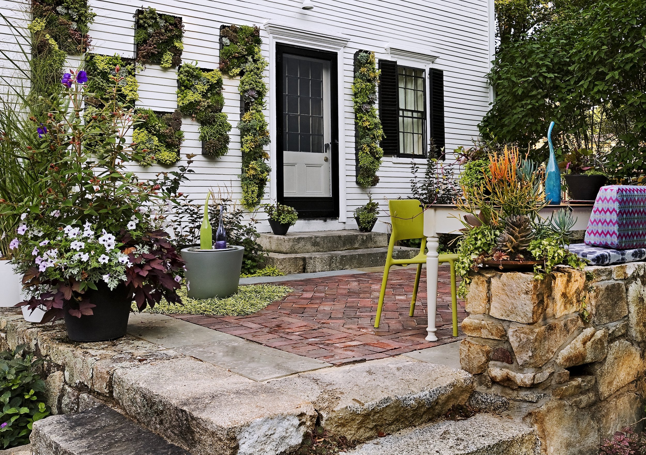 Hugo Design - Landscape Design - Natural Stone + Brick Patio.jpg