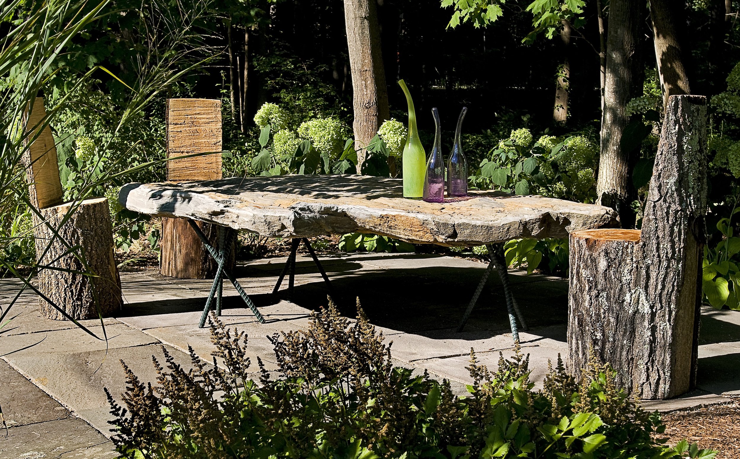 Hugo Design - Landscape Design - Natural Stone Outdoor Table.jpeg
