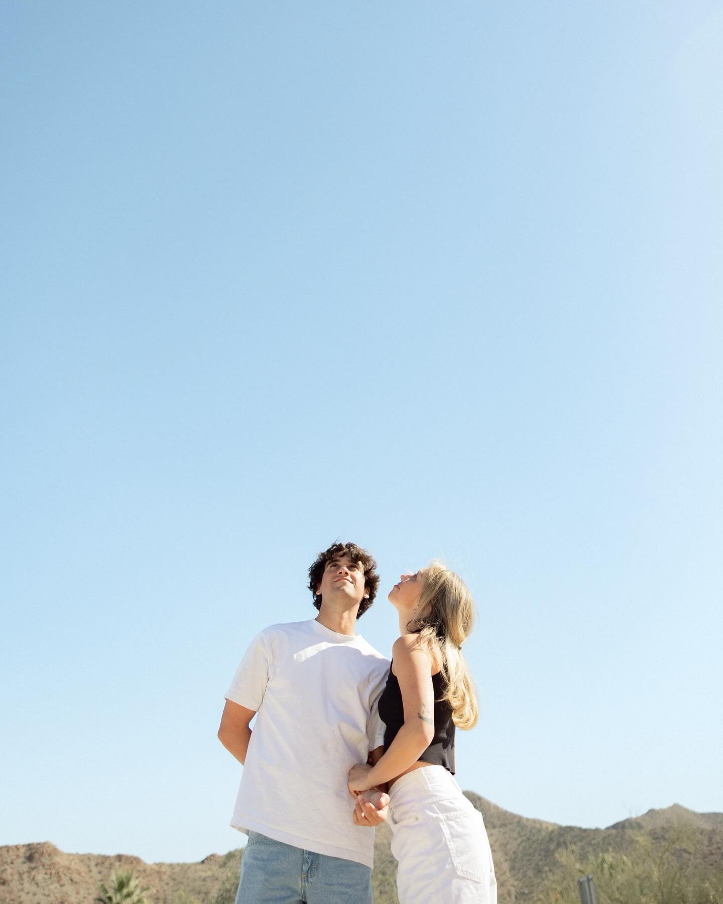 Mom &amp; dad pull off to see the mountains!
