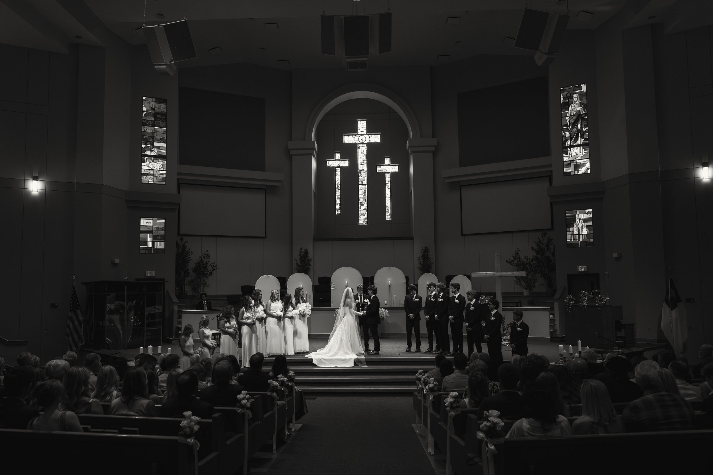 A Timeless Church Wedding in Kansas City on Digital & Film