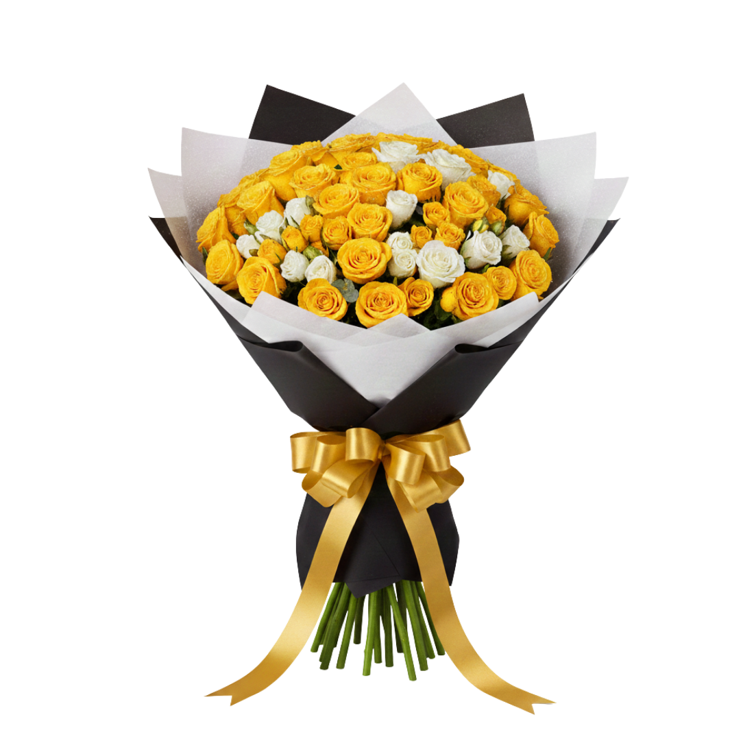 pretteeflorals_ramo-buchon_rose-bouquet-with-glitter_example