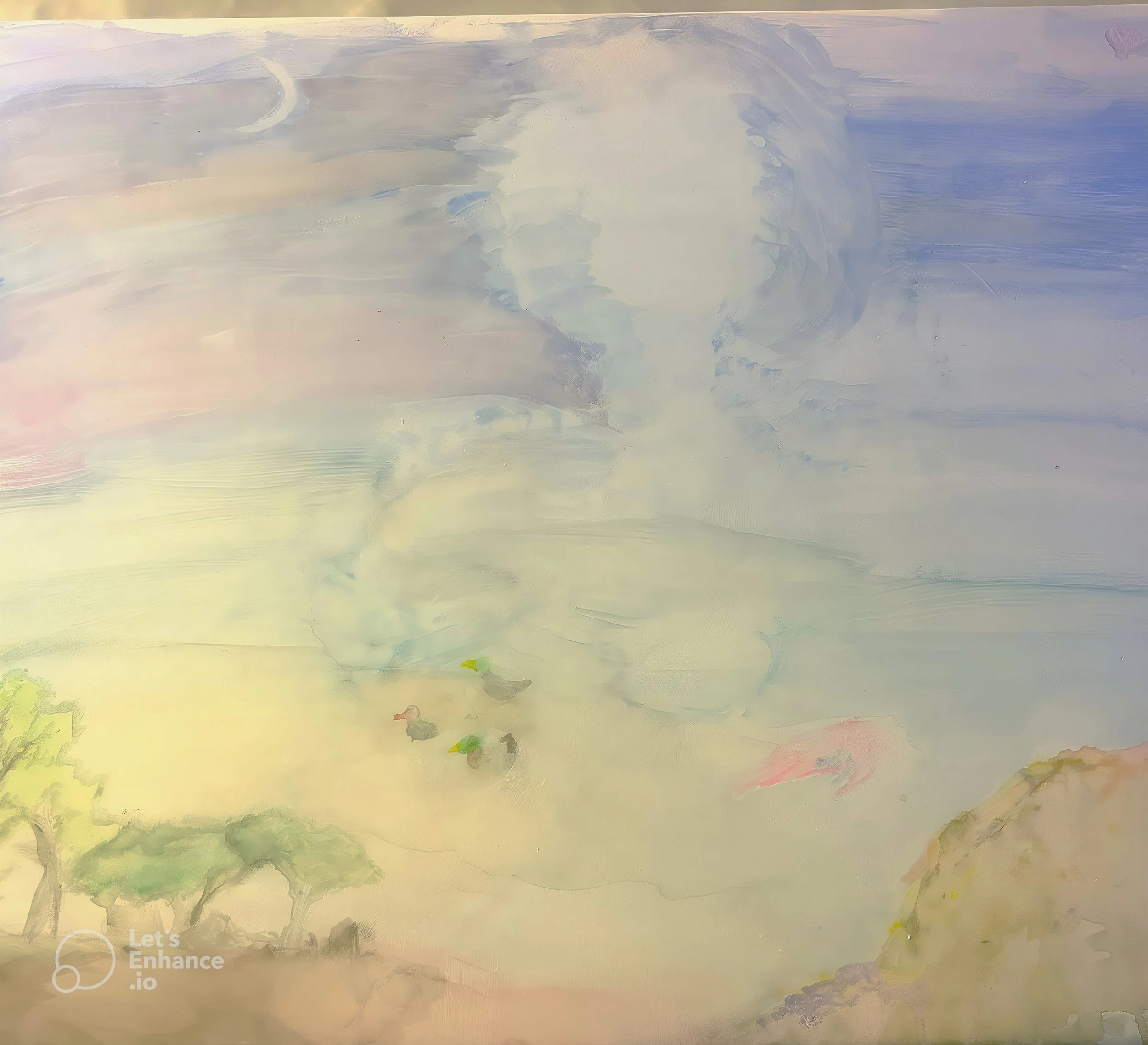 Sunset to Dusk Woman Original Painting Sunset Mother Nature Original Painting For Sale