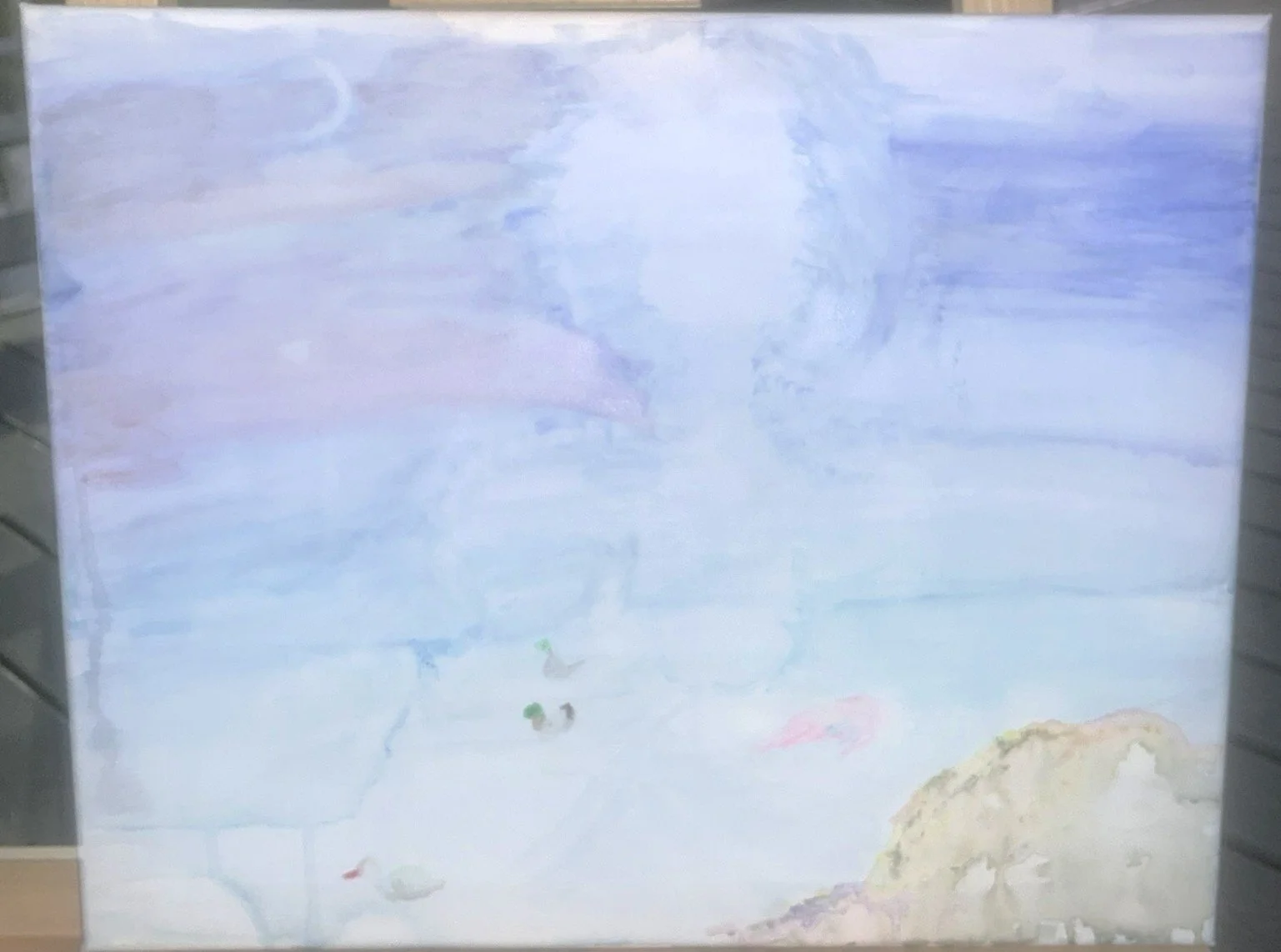 Progression Sunset Woman Mother Nature Painting For Sale