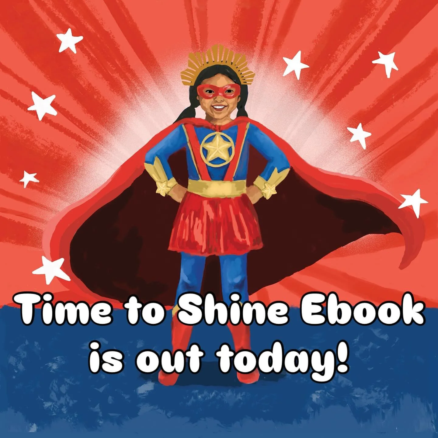TODAY! 🎉 Time to Shine is out as an ebook on Amazon! For a limited time only, the ebook will be available for $0.99! The price will increase soon, so get your ebook today and don&rsquo;t forget to leave a review!
✨⭐️✨ 
This is a great opportunity to