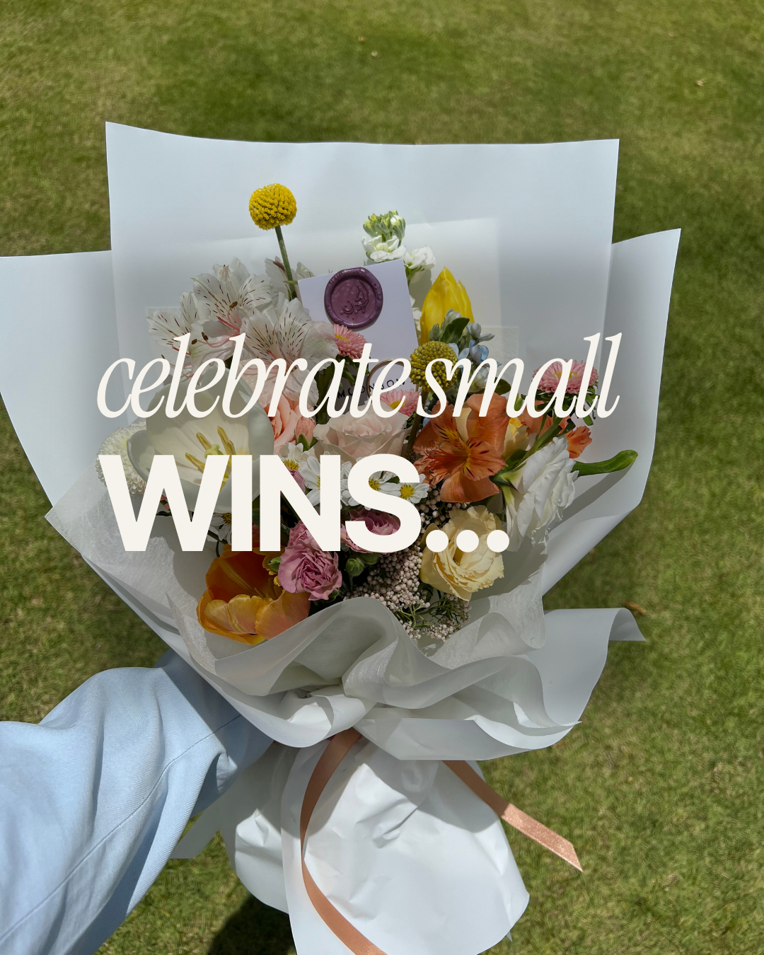 Celebrate small wins