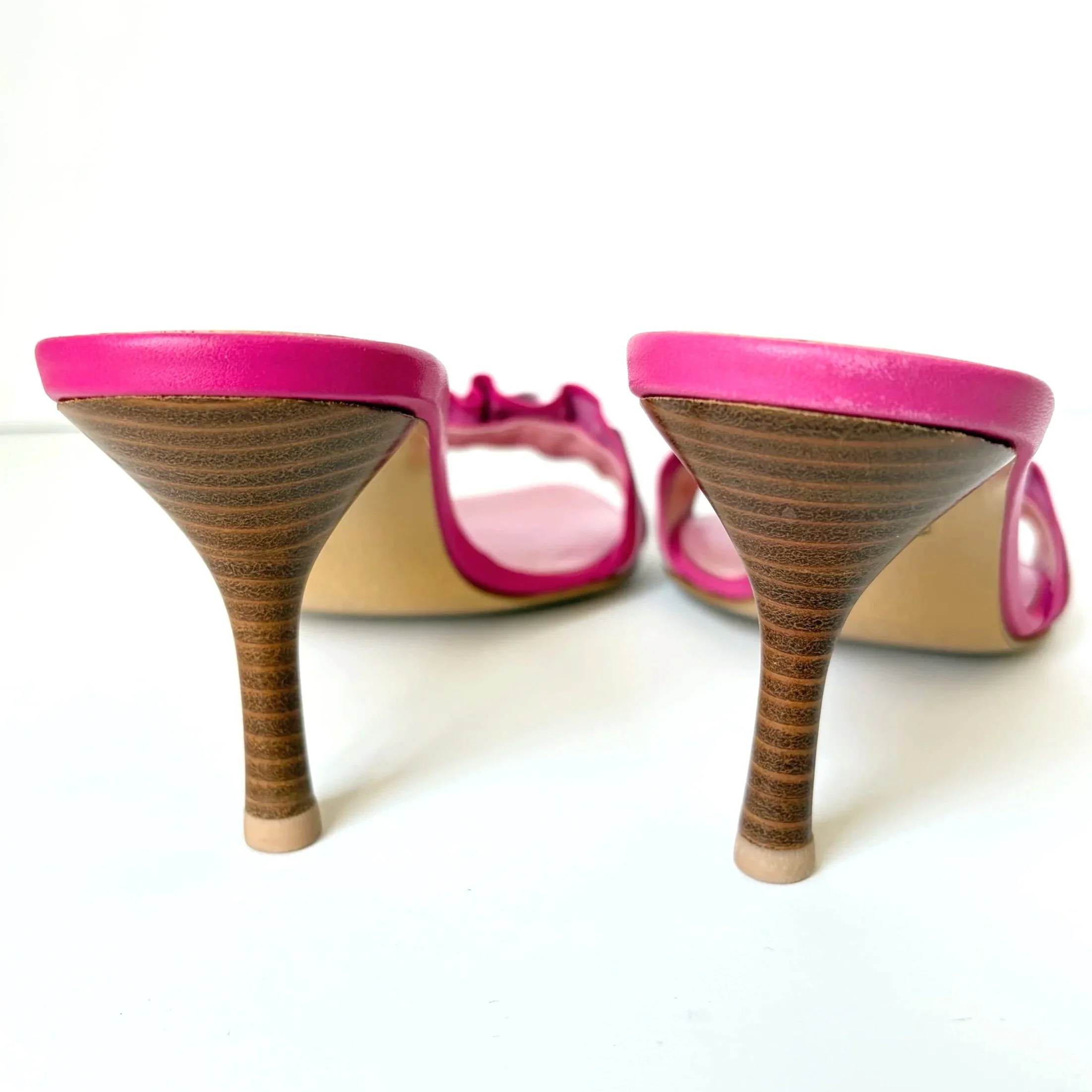 Pink Vtg Escada Bow Heels (6.5) — image 3
