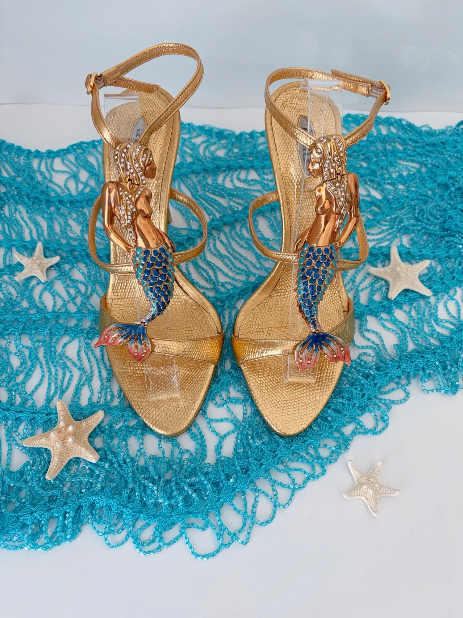 Rare Le Silla Mermaid Heels (38)