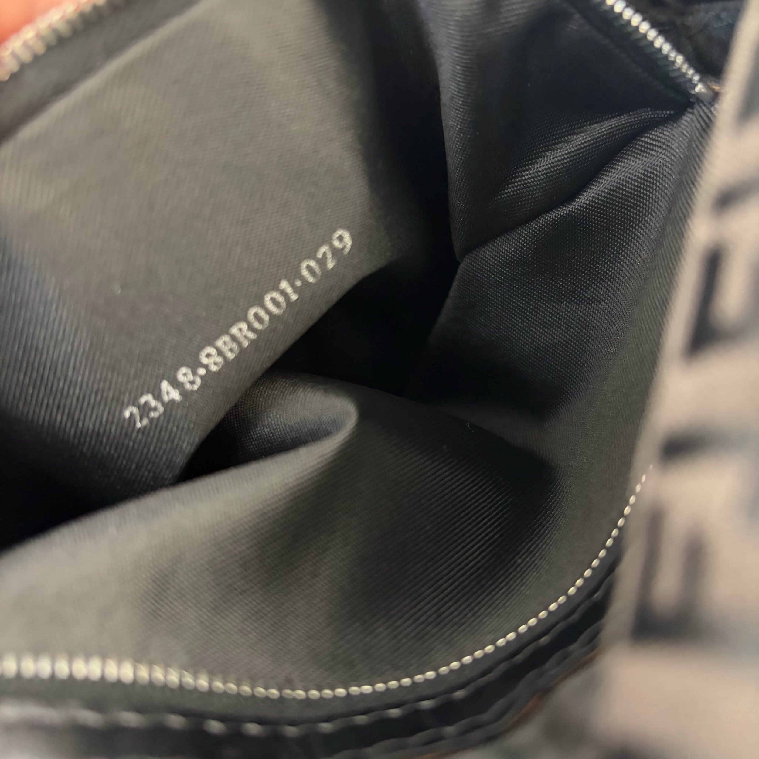 Fendi Black/Dark Grey Mamma Baguette — image 8