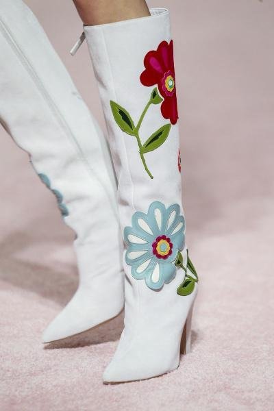 Fun Flower Power Manolo Blahnik Boots (40), image 4
