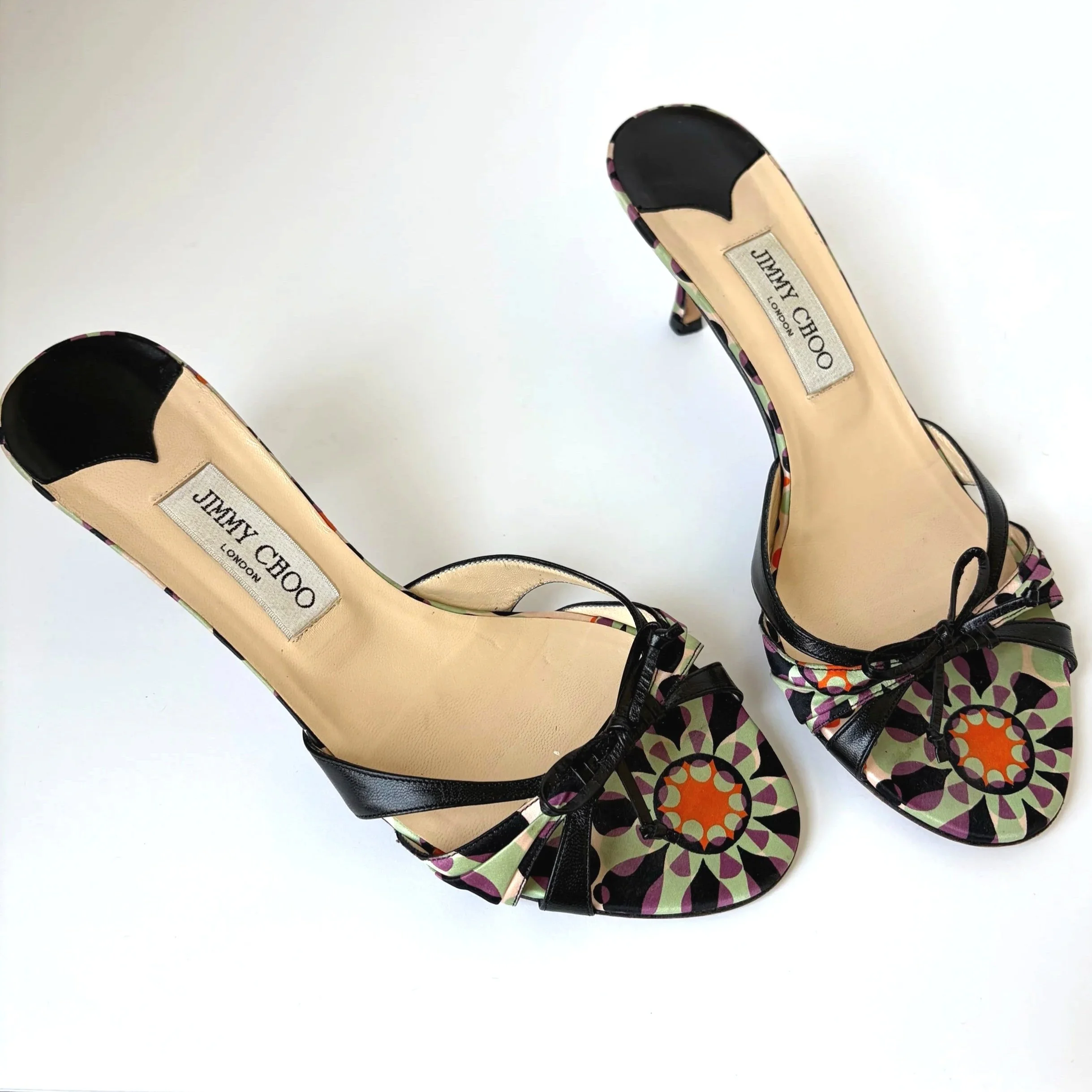 Jimmy Choo Vibrant Bow Kitten Heels (39.5) — image 3