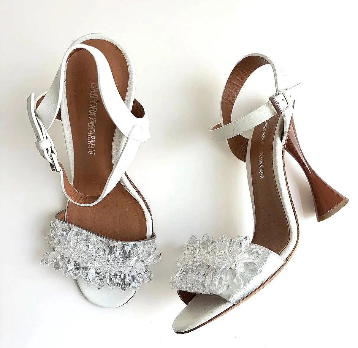 Emporio Armani Crystal Heels (37)