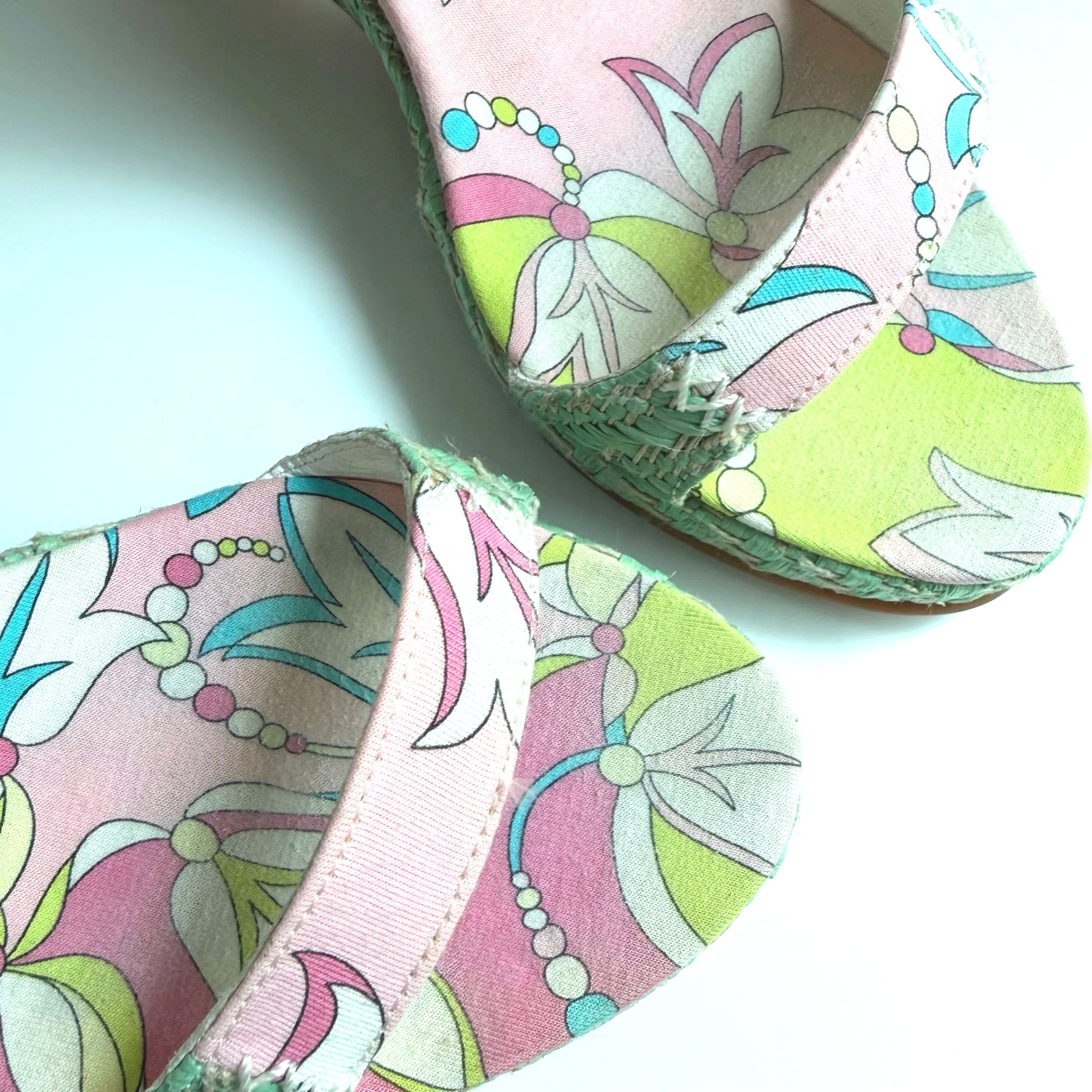 Emilio Pucci Multi Aqua Color wedges (37) — image 8